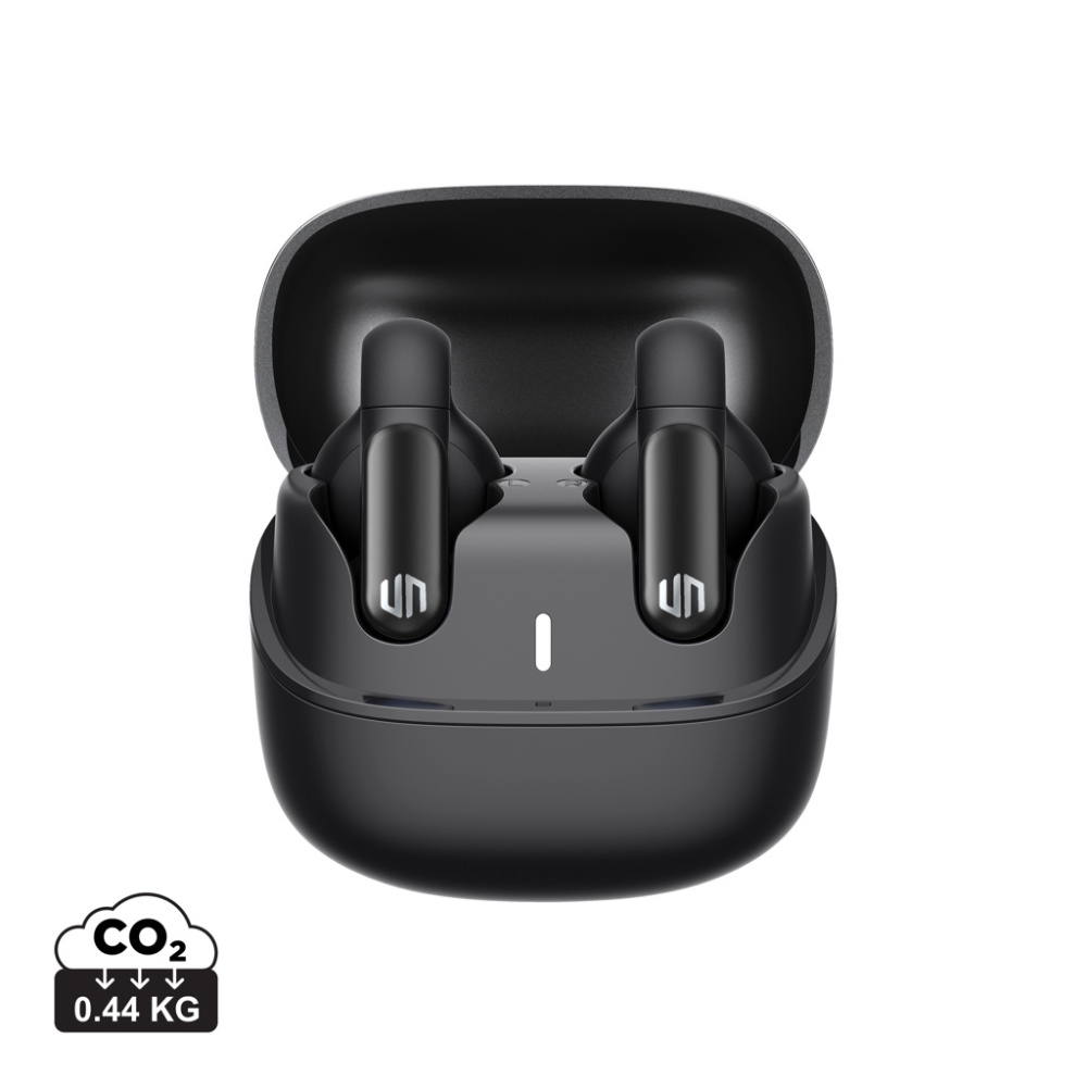 Logo trade promotional item photo of: Urban Vitamin Long Beach ENC rplastic wireless earbuds