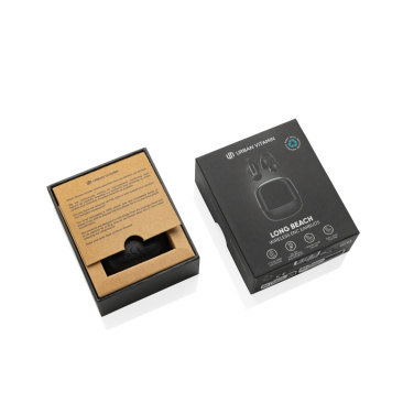 Logotrade advertising product image of: Urban Vitamin Long Beach ENC rplastic wireless earbuds