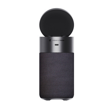 Logo trade promotional products image of: Urban Vitamin Anaheim RCS recycled 10W speaker 15W charger