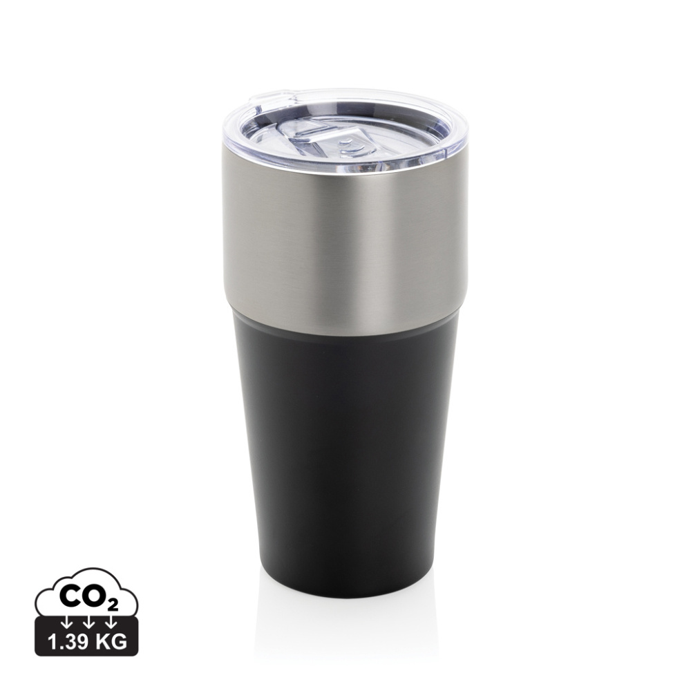 Logo trade advertising product photo of: Fluid RCS certified recycled steel tumbler 500ml