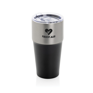 Logo trade corporate gifts picture of: Fluid RCS certified recycled steel tumbler 500ml