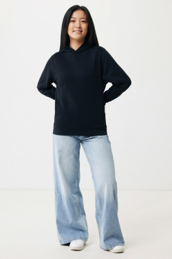 Logo trade corporate gift photo of: Iqoniq Yengo recycled cotton hoodie with sidepockets