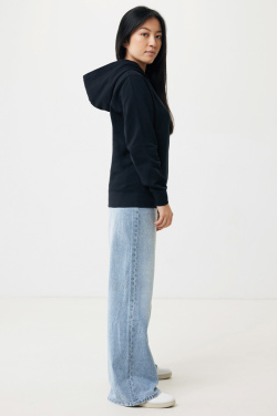 Logo trade advertising product photo of: Iqoniq Yengo recycled cotton hoodie with sidepockets