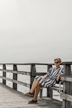 Logo trade promotional products picture of: VINGA Ornos GRS hammam robe L/XL