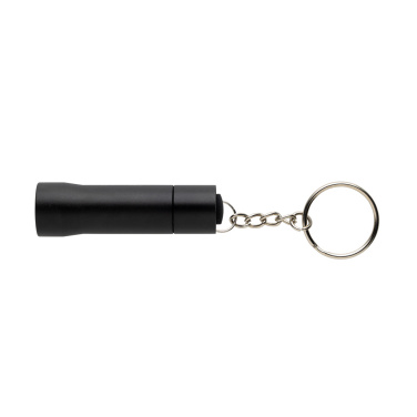 Logotrade promotional giveaway picture of: Flash RCS recycled aluminium keychain torch