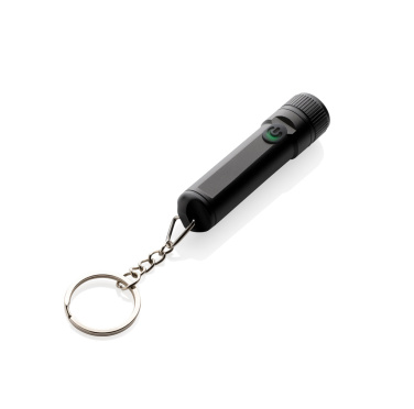 Logo trade corporate gifts image of: Gear X rechargeable ultra bright keychain torch