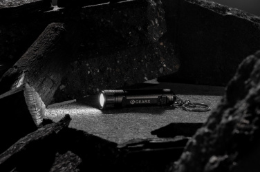 Logotrade promotional item picture of: Gear X rechargeable ultra bright keychain torch