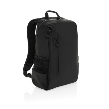 Logotrade promotional item image of: Lima Aware™ RPET water resistant 15.6 laptop backpack