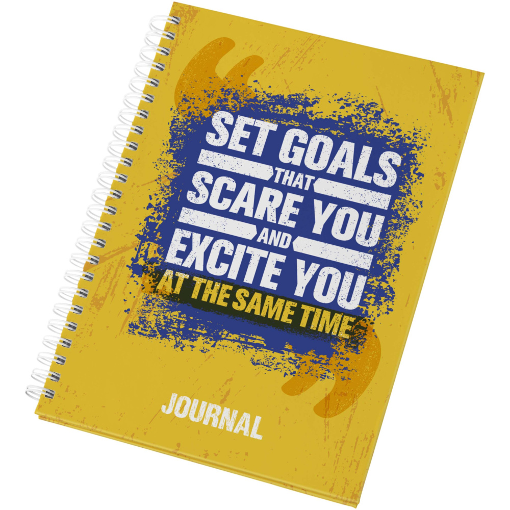 Logotrade business gifts photo of: Desk-Mate® A5 hard cover journal