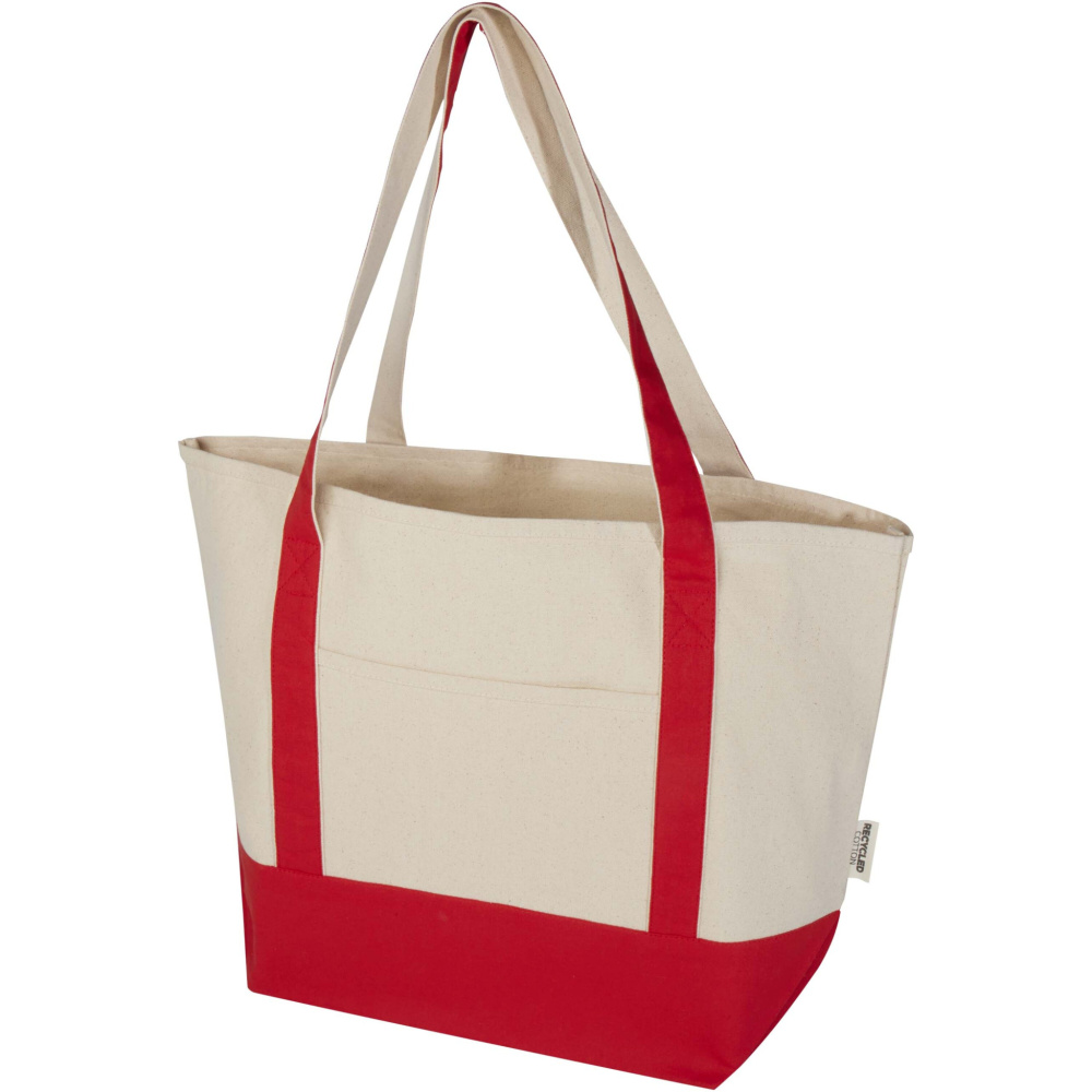 Logotrade promotional giveaway image of: Sam 320 g/m² GRS recycled cotton tote bag