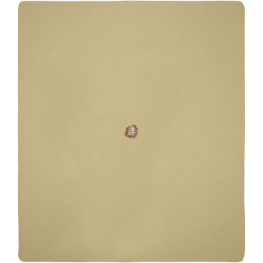 Logotrade promotional gifts photo of: Huggy fleece plaid blanket with carry pouch 220x250 cm