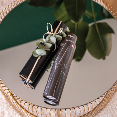 Logo trade promotional items picture of: BOSKA Cheese Knife Set Monaco+ Black