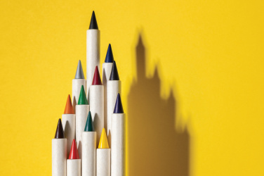 Logo trade promotional giveaway photo of: Micki GRS infinity 12pc coloring pencil set