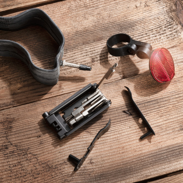 Logo trade corporate gift photo of: Set of bike tools MERAPI Schwarzwolf
