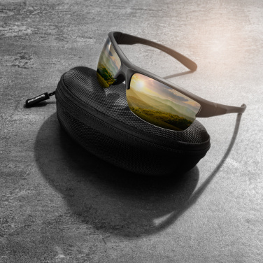 Logo trade advertising products image of: Polarized sunglasses MANASLU Schwarzwolf