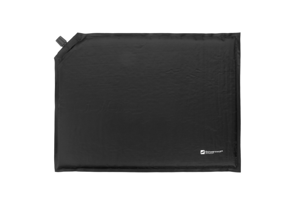 Logotrade promotional merchandise photo of: Inflatable cushion ANTERO Schwarzwolf