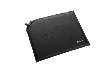 Logotrade promotional products photo of: Inflatable cushion ANTERO Schwarzwolf