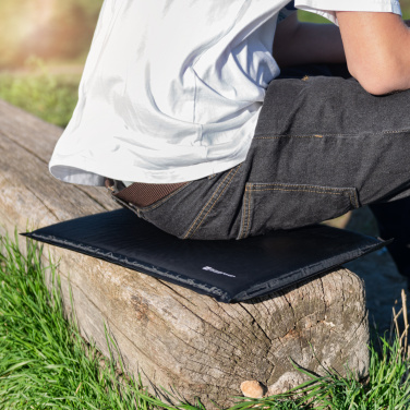 Logotrade promotional item picture of: Inflatable cushion ANTERO Schwarzwolf