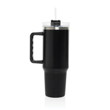 Logotrade promotional item image of: Stadley RCS recycled steel tumbler 1200ML