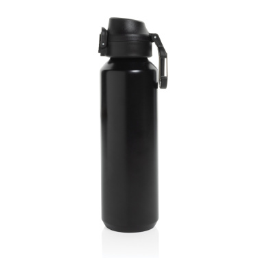 Logo trade corporate gifts image of: Via RCS Re-steel lockable sport bottle 600ML