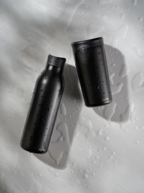 Logo trade promotional giveaway photo of: Avira Alok RCS re-steel 360 waterbottle 600ML