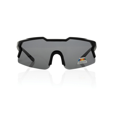 Logo trade promotional giveaways image of: SproShield RCS plastic activity glasses with polarized lens