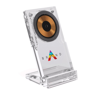 Logotrade promotional gift image of: Magcharge 15W magnetic wireless charging stand