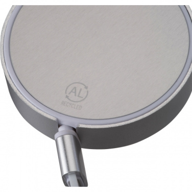 Logo trade promotional products image of: Charging cable made from recycled aluminum Ostend