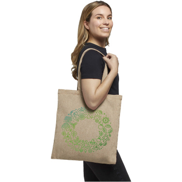 Logo trade promotional items picture of: Pheebs 150 g/m² recycled tote bag 7L
