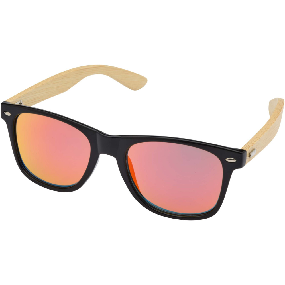 Logo trade promotional item photo of: Hue sunglasses with bamboo temples