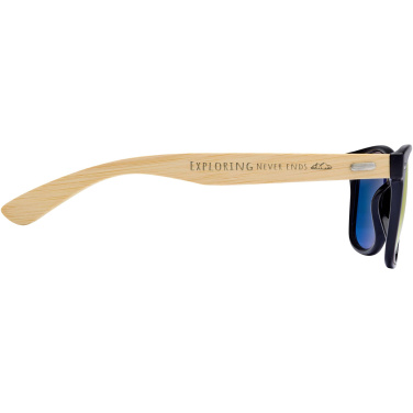 Logo trade promotional item photo of: Hue sunglasses with bamboo temples