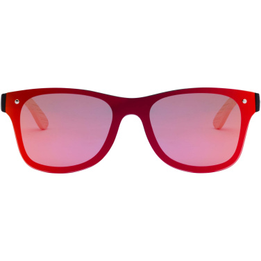 Logotrade advertising products photo of: Tan sunglasses with bamboo temples