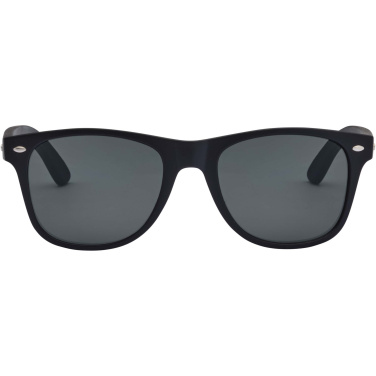 Logotrade promotional item image of: Arlo bamboo sunglasses with black coating