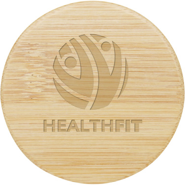 Logo trade promotional product photo of: Lustre bamboo mirror