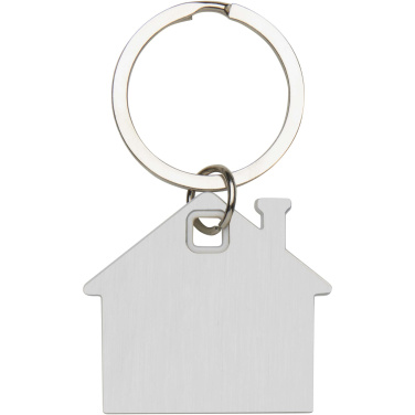 Logo trade corporate gift photo of: Nook house-shaped keychain