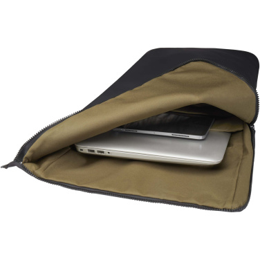 Logotrade promotional product picture of: Turner 15.6" GRS recycled roll-top laptop backpack 12L