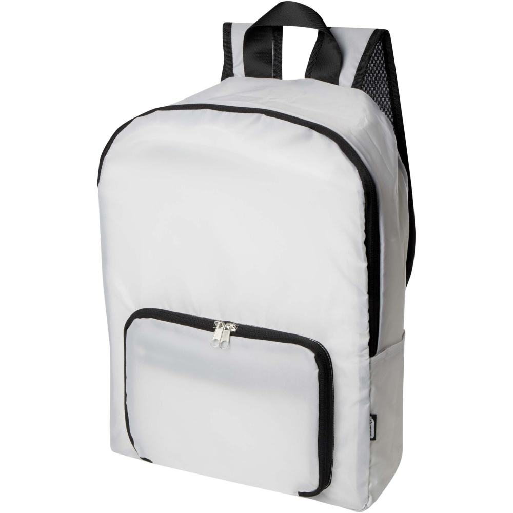 Logotrade promotional items photo of: EcoFold RPET foldable backpack 15L