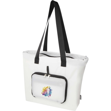 Logotrade promotional giveaways photo of: EcoFold RPET foldable tote bag 16L