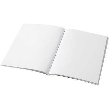 Logotrade promotional product image of: Novella Austen A5 recycled soft cover kraft notebook - 50 sheets