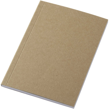 Logotrade advertising products photo of: Novella Austen A6 recycled soft cover kraft notebook - 50 sheets