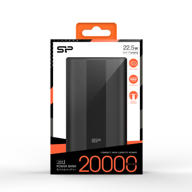 Logo trade promotional products image of: POWER BANK SILICON POWER QP55 10000 MAH