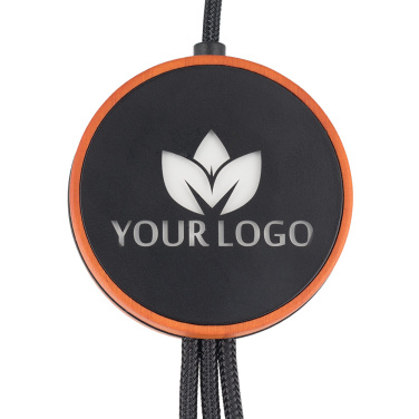 Logo trade promotional items picture of: Big cable 4in1 with illuminated logo - i5w