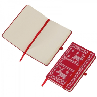 Logotrade corporate gift picture of: A6 Notebook with Christmas design