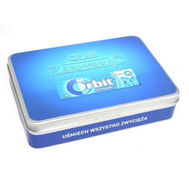 Logotrade promotional item picture of: Metal box 18x12,6x4 cm