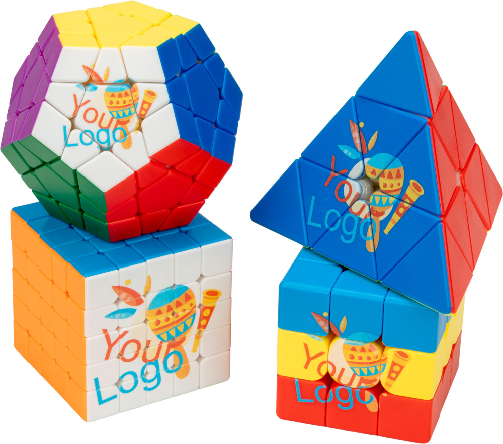 Logo trade promotional merchandise photo of: Cube - logic puzzle