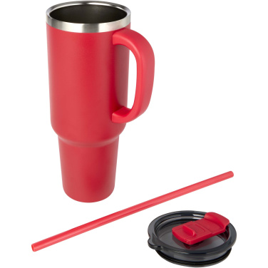 Logo trade corporate gift photo of: Sydney 1200 ml copper vacuum insulated tumbler with straw