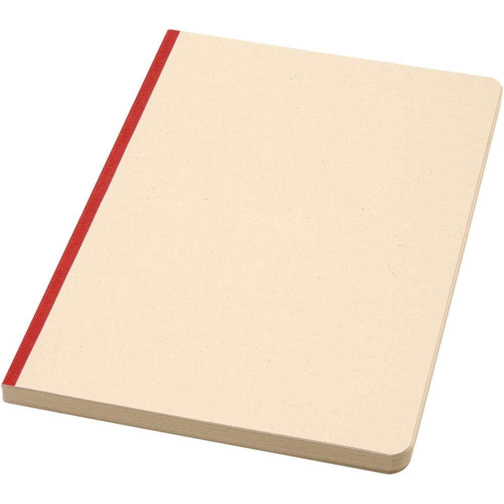 Logotrade advertising products photo of: Liliana A5 sugarcane and RPET soft cover notebook