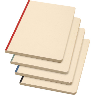 Logo trade promotional giveaways picture of: Liliana A5 sugarcane and RPET soft cover notebook