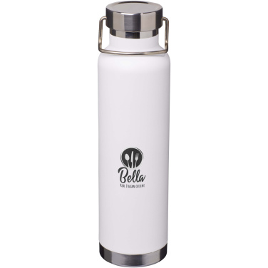 Logo trade promotional item photo of: Thor 650 ml RCS recycled stainless steel copper vacuum insulated water bottle