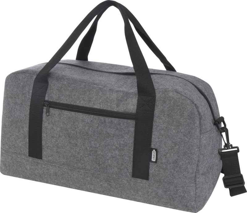 Logo trade corporate gifts image of: Felta GRS recycled duffel bag 35L